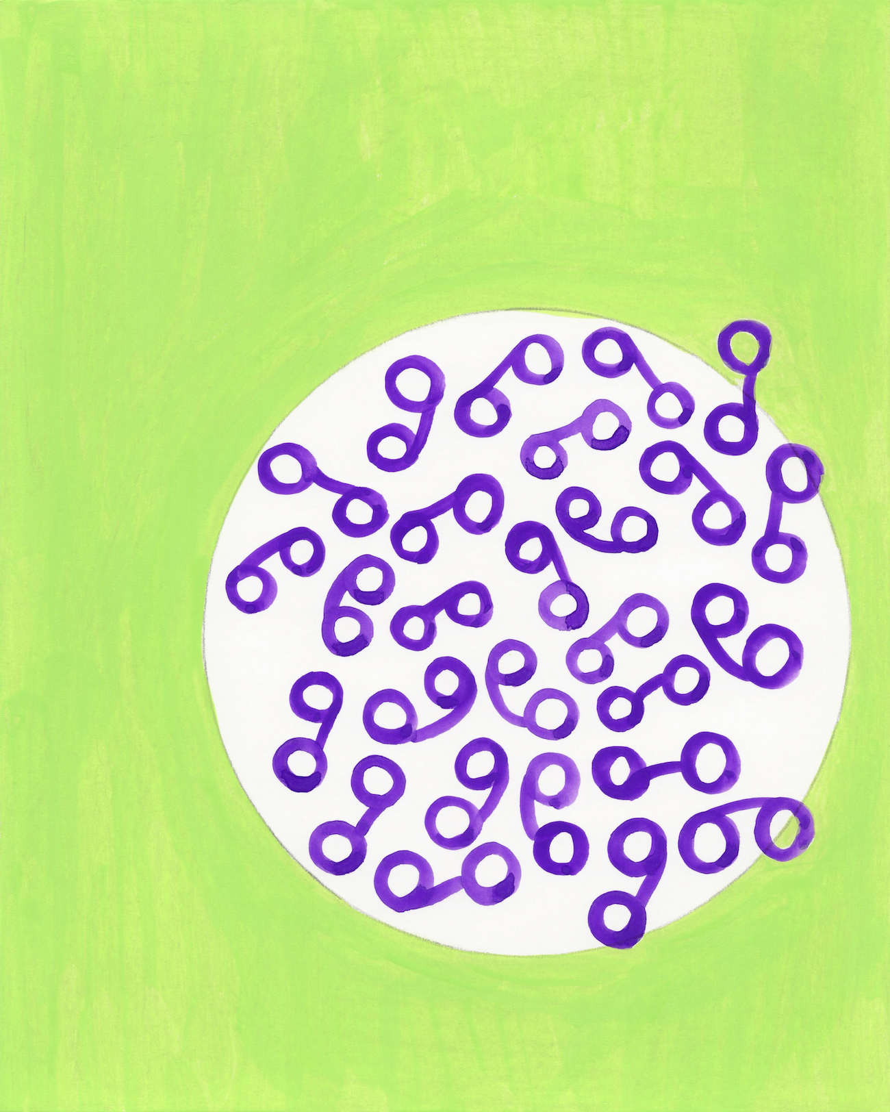 Untitled (Purple Green), 2026