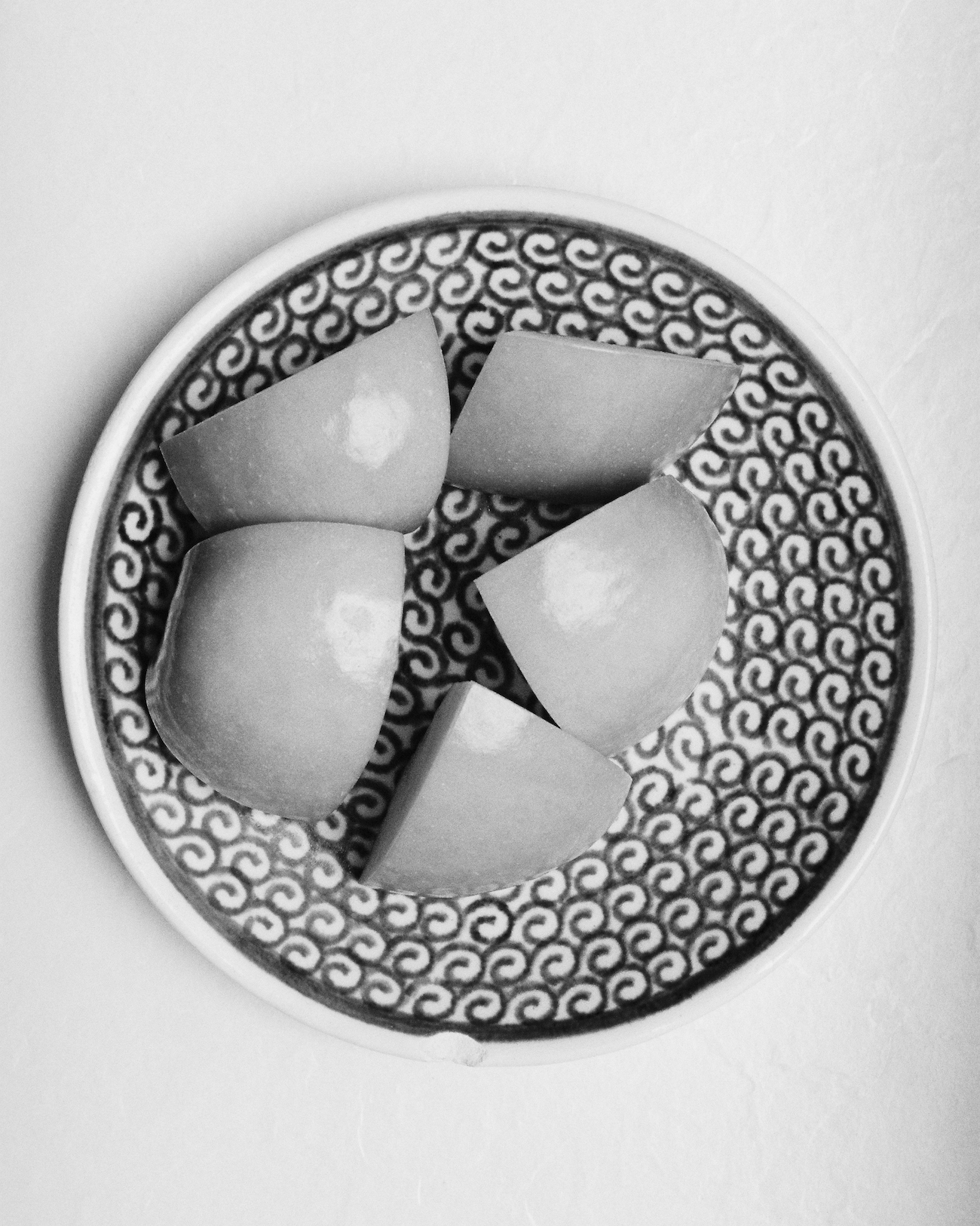 Apple Slices on a Plate, 2022