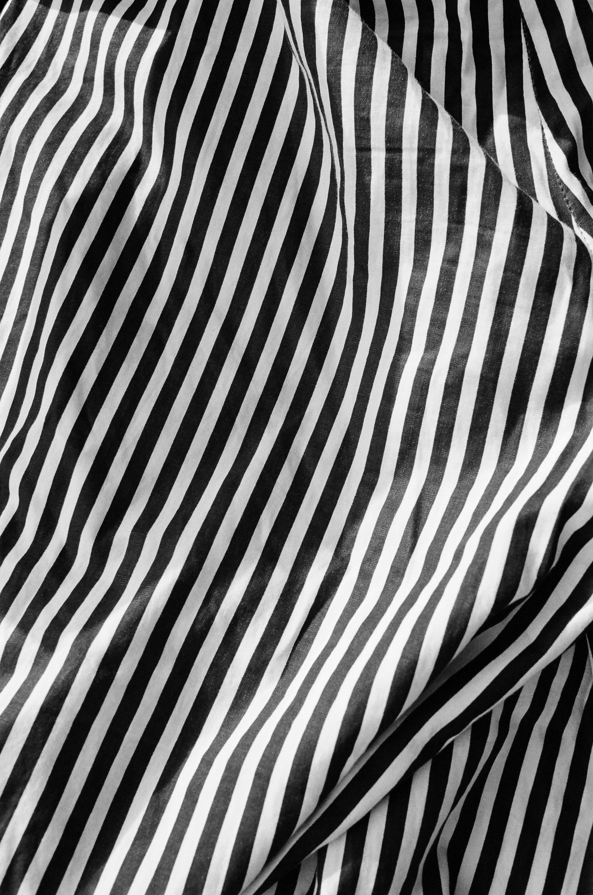 Striped Fabric Folds